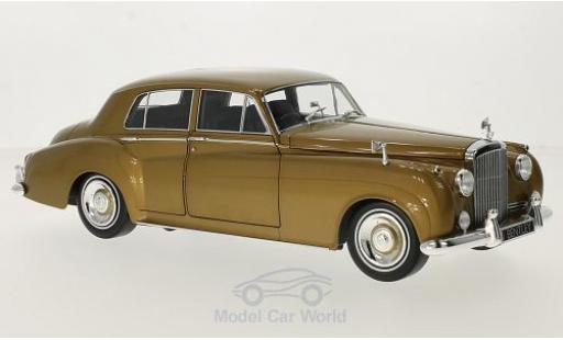 Bentley S2 S2 1/18 Minichamps gold RHD 1960 modellautos