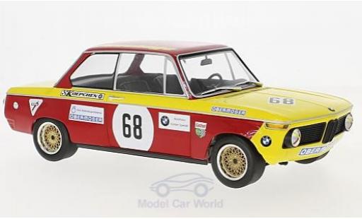 Bmw 2002 1/18 Minichamps No.68 Autohaus Speidel Hockenheim 1970 J.Obermoser modellautos