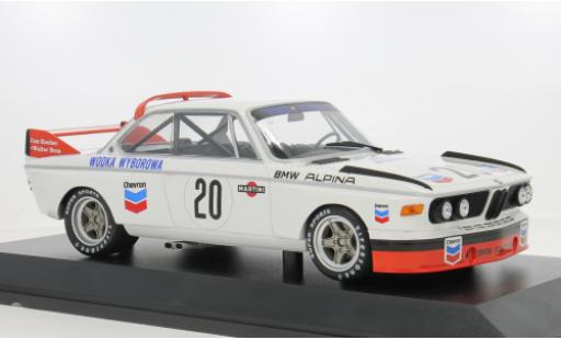 Bmw 3.0 1/18 Minichamps CSL No.20 Alpina 24h Spa 1973 1:18 modellautos