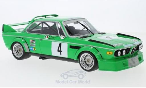 Bmw 3.0 S 1/18 Minichamps CSL No.4 Jolly Club Milano ETCC Zandvoort Trophy 1979 M.Finotto/C.Facetti modellautos