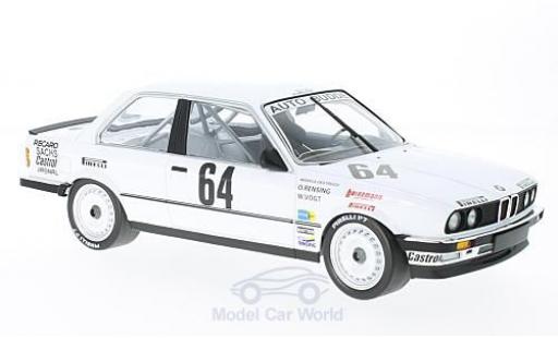Bmw 325 1/18 Minichamps i No.64 Auto Budde Team 24h Nürburgring 1986 M.Oestreich/O.Rensing/W.Vogt modellautos