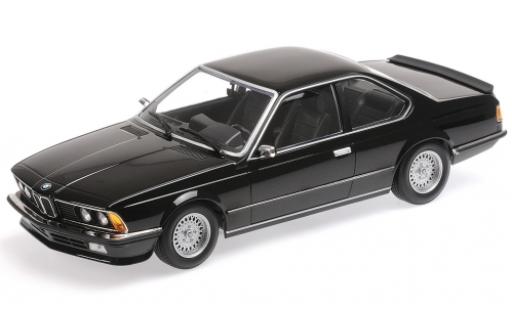 Bmw 635 CSI 1/18 Minichamps 635 CSi mettalic schwarz 1982 modellautos