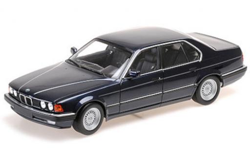 Modellautos Bmw 730 1/18 Minichamps i (E32) mettalic blau 1986 Bmw 730 1/18 Minichamps i (E32) mettalic blau 1986 modellautos