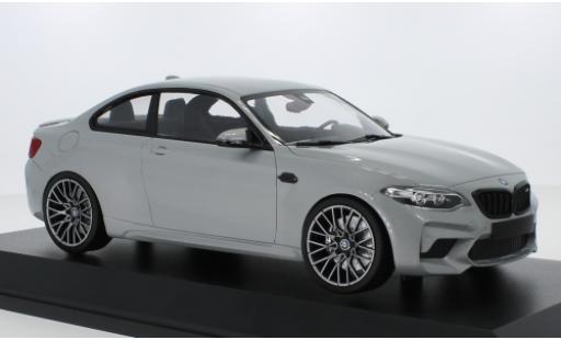 Bmw M2 1/18 Minichamps Competition (F22) silber 2019 modellautos