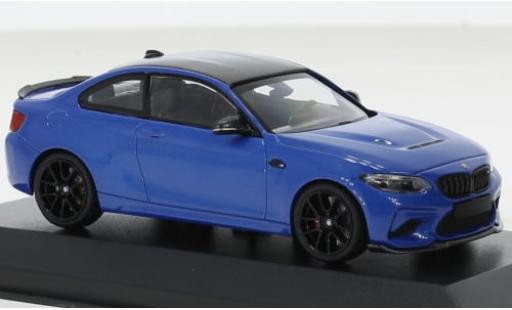Bmw M2 1/43 Minichamps CS metallise blau 2020 1:43 modellautos