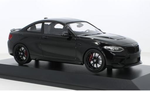 Bmw M2 1/18 Minichamps CS metallise schwarz 2020 1:18 modellautos