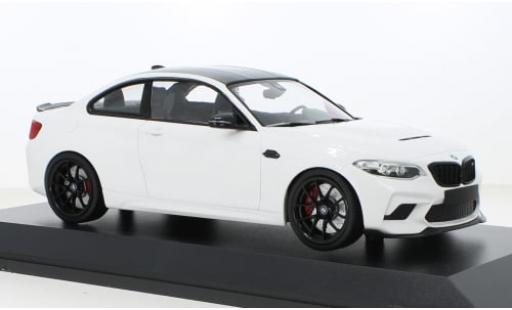 Bmw M2 1/18 Minichamps CS weiss 2020 1:18 modellautos