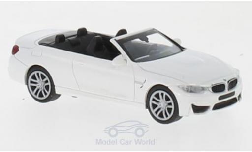 Modellautos Bmw M4 1/87 Minichamps Cabriolet weiss 2015 Bmw M4 1/87 Minichamps Cabriolet weiss 2015 modellautos