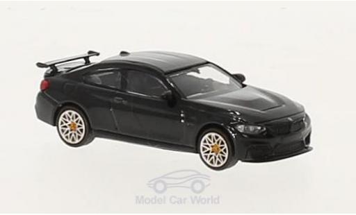 Bmw M4 1/87 Minichamps GTS schwarz 2016 mit orangen Felgen modellautos