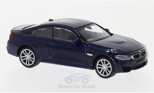 Modellautos Bmw M4 1/87 Minichamps mettalic blau 2015 Bmw M4 1/87 Minichamps mettalic blau 2015 modellautos