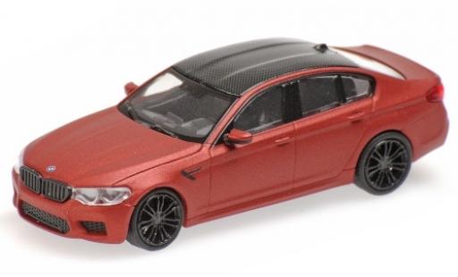 Modellautos Bmw M5 1/87 Minichamps (F90) matt-rot/carbon 2018 Bmw M5 1/87 Minichamps (F90) matt-rot/carbon 2018 modellautos