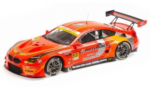 Modellautos Bmw M6 1/18 Minichamps GT3 (F13) No.55 Autobacs Racing Team Aguri Autobacs Super GT 2016 S.Takagi/T.Kobayashi Bmw M6 1/18 Minichamps GT3 (F13) No.55 Autobacs Racing Team Aguri Autobacs Super GT 2016 S.Takagi/T.Kobayashi modellautos