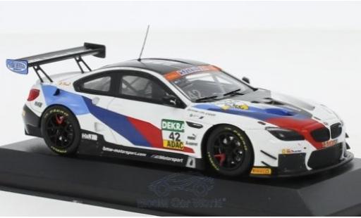 Modellautos Bmw M6 1/43 Minichamps GT3 No.42 Schnitzer Motorsport ADAC GT Masters 2018 M.Jensen/T.Scheider Bmw M6 1/43 Minichamps GT3 No.42 Schnitzer Motorsport ADAC GT Masters 2018 M.Jensen/T.Scheider modellautos