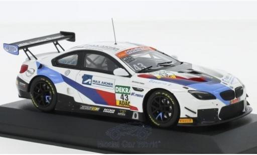 Modellautos Bmw M6 1/43 Minichamps GT3 No.43 Schnitzer Motorsport ADAC GT Masters 2018 D.Marschall/V.Bouveng Bmw M6 1/43 Minichamps GT3 No.43 Schnitzer Motorsport ADAC GT Masters 2018 D.Marschall/V.Bouveng modellautos