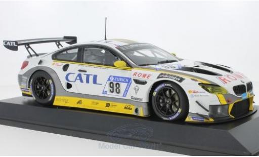 Bmw M6 1/18 Minichamps GT3 No.98 Rowe Racing 24h Nürburgring 2017 M.Palttala/N.Catsburg/A.Sims/R.Westbrook modellautos