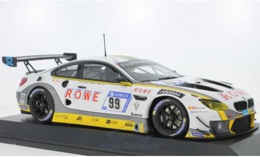 Bmw M6 1/18 Minichamps GT3 No.99 Rowe Racing 24h Nürburgring 2017 P.Eng/A.Sims/M.Martin/M.Basseng modellautos