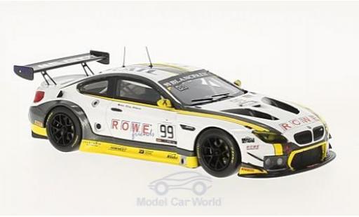 Bmw M6 1/18 Minichamps GT3 No.99 Rowe Racing 24h Spa 2016 M.Martin/P.Eng/A.Sims modellautos