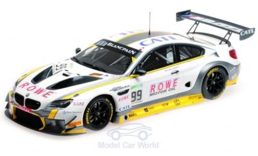 Bmw M6 1/18 Minichamps GT3 No.99 Rowe Racing 24h Spa 2017 P.Eng/M.Martin/A.Sims modellautos