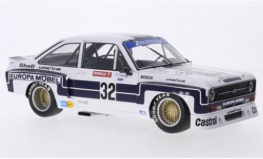 Modellautos Ford Escort 1/18 Minichamps II RS 1800 No.32 Europa Möbel DRM Nürburgring 1976 K.Ludwig Ford Escort 1/18 Minichamps II RS 1800 No.32 Europa Möbel DRM Nürburgring 1976 K.Ludwig modellautos