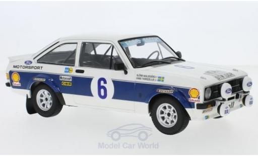 Modellautos Ford Escort 1/18 Minichamps MK II RS 1800 No.6 Motor Co. LTD Rallye WM Rallye Acropolis 1977 B.Waldegard/H.Thorszelius Ford Escort 1/18 Minichamps MK II RS 1800 No.6 Motor Co. LTD Rallye WM Rallye Acropolis 1977 B.Waldegard/H.Thorszelius modellautos