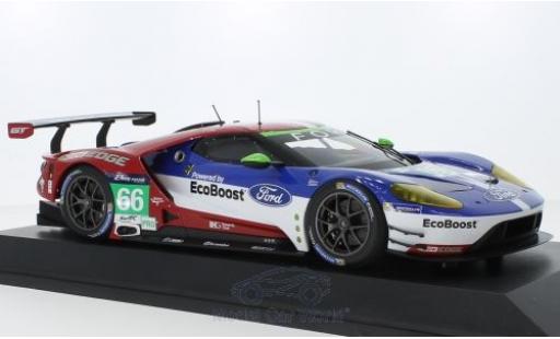 Ford GT 1/18 Minichamps No.66 Chip Ganassi Racing UK 24h Le Mans 2016 O.Pla/S.Mücke/B.Johnson modellautos