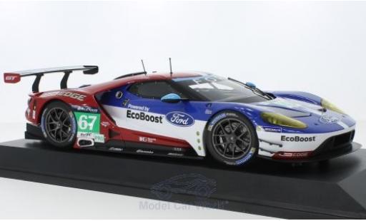 Ford GT 1/18 Minichamps No.67 Chip Ganassi Racing UK 24h Le Mans 2016 M.Franchitti/A.Priaulx/H.Tincknell modellautos