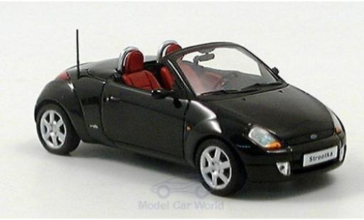 Ford Street Ka 1/43 Minichamps StreetKa schwarz 2003 modellautos
