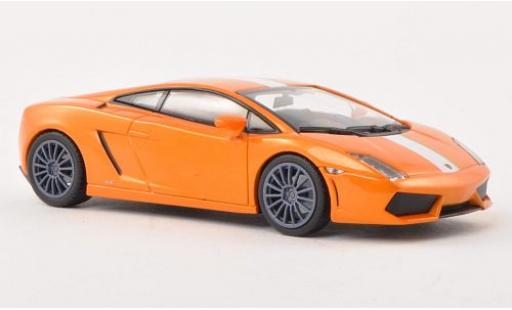 Modellautos Lamborghini Gallardo 1/43 Minichamps LP550-2 Valentino Balboni mettalic orange/weiss 2009 Lamborghini Gallardo 1/43 Minichamps LP550-2 Valentino Balboni mettalic orange/weiss 2009 modellautos