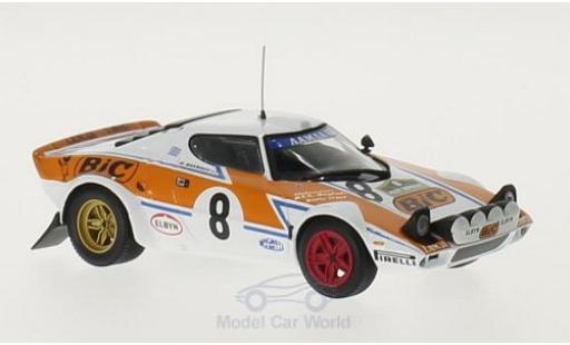 Modellautos Lancia Stratos 1/43 Minichamps HF No.8 BIC Rallye WM Rallye Griechenland 1978 T.Livieratos/M.Manolis Lancia Stratos 1/43 Minichamps HF No.8 BIC Rallye WM Rallye Griechenland 1978 T.Livieratos/M.Manolis modellautos