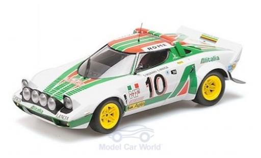 Modellautos Lancia Stratos 1/18 Minichamps No.10 Alitalia Rallye Monte Carlo 1976 S.Munari/S.Maiga Lancia Stratos 1/18 Minichamps No.10 Alitalia Rallye Monte Carlo 1976 S.Munari/S.Maiga modellautos