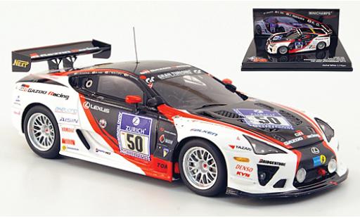 Modellautos Lexus LFA 1/43 Minichamps No.50 Gazoo Racing 24h Nürburgring 2010 Lexus LFA 1/43 Minichamps No.50 Gazoo Racing 24h Nürburgring 2010 modellautos