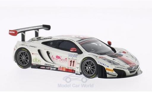 Modellautos McLaren MP4-12C 1/43 Minichamps 12C GT3 No.11 24h Spa 2013 /M.Parisy McLaren MP4-12C 1/43 Minichamps 12C GT3 No.11 24h Spa 2013 /M.Parisy modellautos