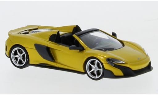 Modellautos McLaren 675 1/87 Minichamps LT Spider gold 2016 McLaren 675 1/87 Minichamps LT Spider gold 2016 modellautos