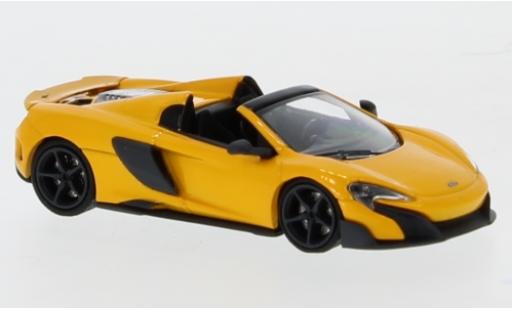 Modellautos McLaren 675 1/87 Minichamps LT Spider mettalic gelb 2016 McLaren 675 1/87 Minichamps LT Spider mettalic gelb 2016 modellautos