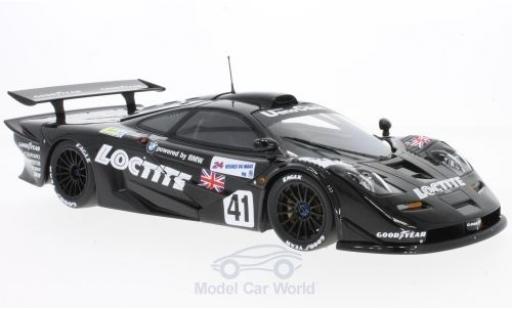 Modellautos McLaren F1 1/18 Minichamps GTR No.41 Gulf Team Davidoff Loctite 24h Le Mans 1998 T.Bscher/E.Pirro/D.Capello ohne Vitrine McLaren F1 1/18 Minichamps GTR No.41 Gulf Team Davidoff Loctite 24h Le Mans 1998 T.Bscher/E.Pirro/D.Capello ohne Vitrine modellautos