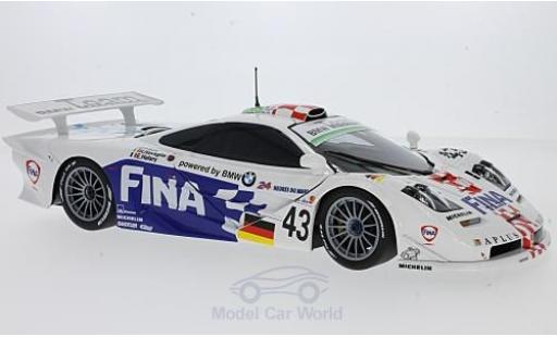 Modellautos McLaren F1 1/18 Minichamps GTR No.43 Bmw Motorsport 24h Le Mans 1997 P.Kox/R.Ravaglia/E.Helary ohne Vitrine McLaren F1 1/18 Minichamps GTR No.43 Bmw Motorsport 24h Le Mans 1997 P.Kox/R.Ravaglia/E.Helary ohne Vitrine modellautos