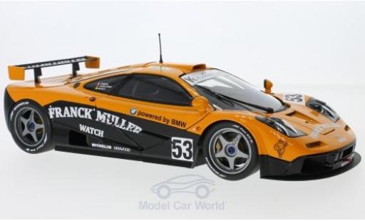 Modellautos McLaren F1 1/18 Minichamps GTR No.53 Kokusai Kaihatsu Racing 24h Le Mans 1996 F.Giroix/M.S.Sala/J.D.Deletraz ohne Vitrine McLaren F1 1/18 Minichamps GTR No.53 Kokusai Kaihatsu Racing 24h Le Mans 1996 F.Giroix/M.S.Sala/J.D.Deletraz ohne Vitrine modellautos