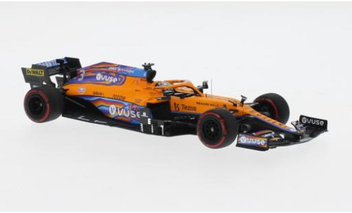 McLaren F1 1/43 Minichamps MCL35M No.3 Team Formel 1 GP Abu Dhabi 2021 1:43 modellautos