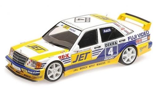 Modellautos Mercedes 190 1/18 Minichamps E 2.5-16 Evo 1 (W201) No.4 Team MS-JET Jet DTM 1989 R.Asch Mercedes 190 1/18 Minichamps E 2.5-16 Evo 1 (W201) No.4 Team MS-JET Jet DTM 1989 R.Asch modellautos