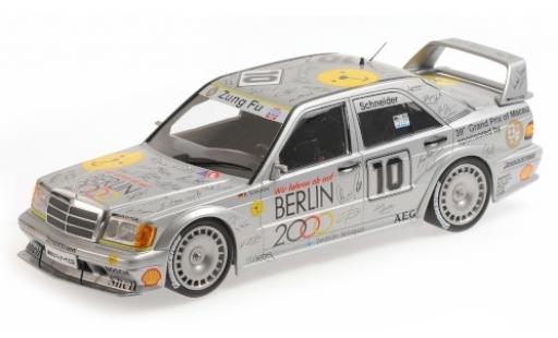 Modellautos Mercedes 190 1/18 Minichamps E 2.5-16 EVO 2 No.10 Zung Fu Berlin 2000 Macau Guia Race 1992 B.Schneider Mercedes 190 1/18 Minichamps E 2.5-16 EVO 2 No.10 Zung Fu Berlin 2000 Macau Guia Race 1992 B.Schneider modellautos