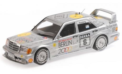 Modellautos Mercedes 190 1/18 Minichamps E 2.5-16 EVO 2 No.6 Team AMG- Berlin 2000 DTM 1992 K.Rosberg Mercedes 190 1/18 Minichamps E 2.5-16 EVO 2 No.6 Team AMG- Berlin 2000 DTM 1992 K.Rosberg modellautos