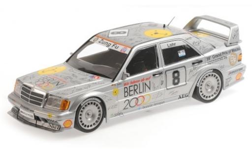 Modellautos Mercedes 190 1/18 Minichamps E 2.5-16 EVO 2 No.8 Zung Fu Berlin 2000 Macau Guia Race 1992 E.Lohr Mercedes 190 1/18 Minichamps E 2.5-16 EVO 2 No.8 Zung Fu Berlin 2000 Macau Guia Race 1992 E.Lohr modellautos