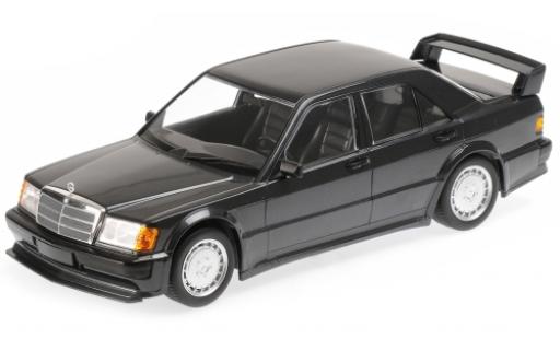 Mercedes 190 1/18 Minichamps E 2.5-16 Evo1 mettalic schwarz 1989 modellautos