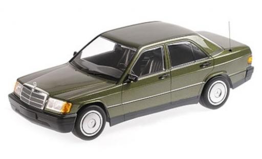 Modellautos Mercedes 190 1/18 Minichamps E (W201) mettalic grün 1982 Mercedes 190 1/18 Minichamps E (W201) mettalic grün 1982 modellautos