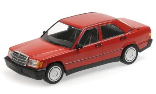 Modellautos Mercedes 190 1/18 Minichamps E (W201) rot 1982 Mercedes 190 1/18 Minichamps E (W201) rot 1982 modellautos