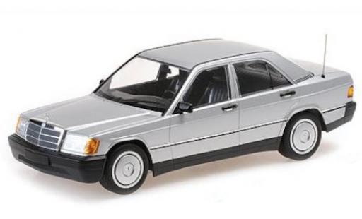 Modellautos Mercedes 190 1/18 Minichamps E (W201) silber 1982 Mercedes 190 1/18 Minichamps E (W201) silber 1982 modellautos