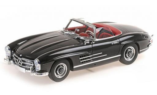 Mercedes 300 1/18 Minichamps SL Roadster (W198) schwarz 1957 modellautos