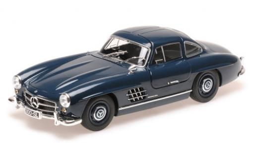 Mercedes 300 1/18 Minichamps SL (W198) blau 1955 modellautos