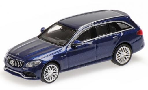 Mercedes Classe C 1/87 Minichamps AMG C63 T-Modell (S205) mettalic blau 2019 modellautos