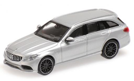 Mercedes Classe C 1/87 Minichamps AMG C63 T-Modell (S205) silber 2019 modellautos